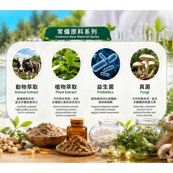 常備原料/Raw Materials